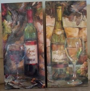 Wine canvas pictures